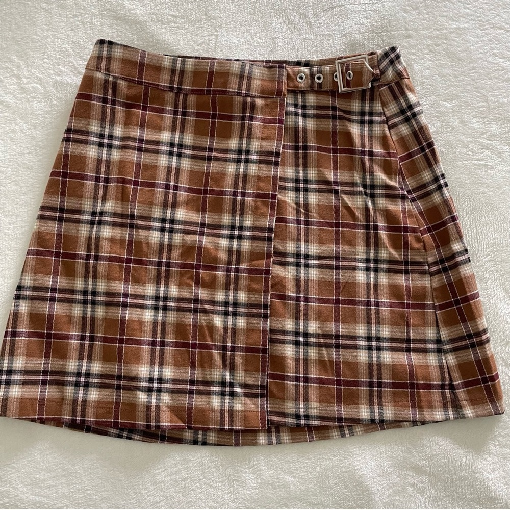 Brandy Melville John Galt Plaid Skirt